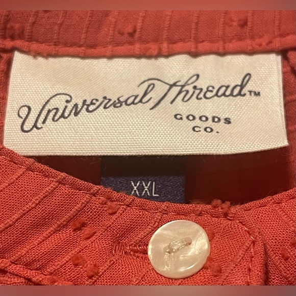 NWT Universal Thread Long Sleeve Women’s Tunic Top  Sz XXL - Picture 5 of 5